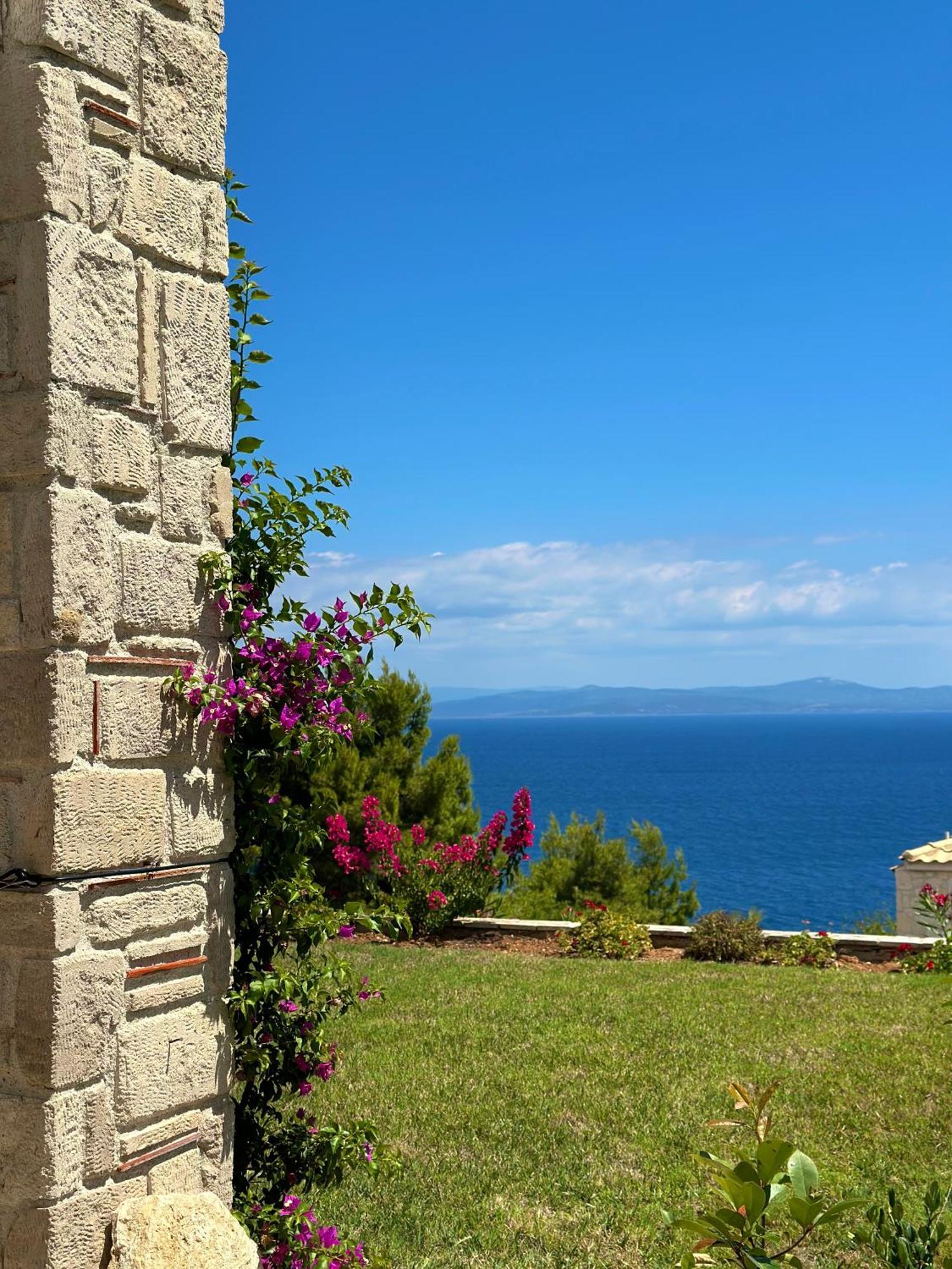 Afytos Sea View Apartment Exterior foto